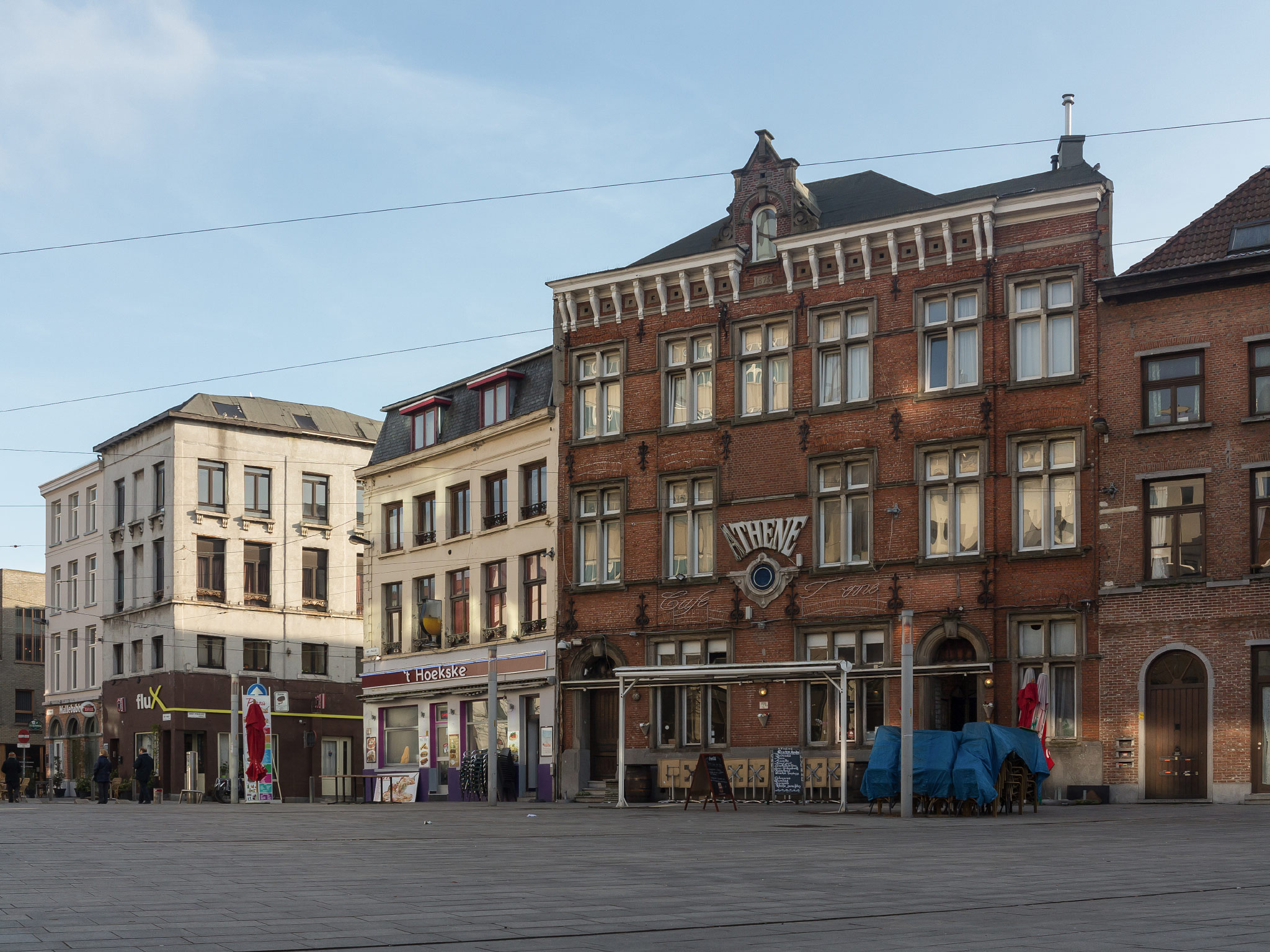 Antwerpen, straatzicht Sint Paulusplaats